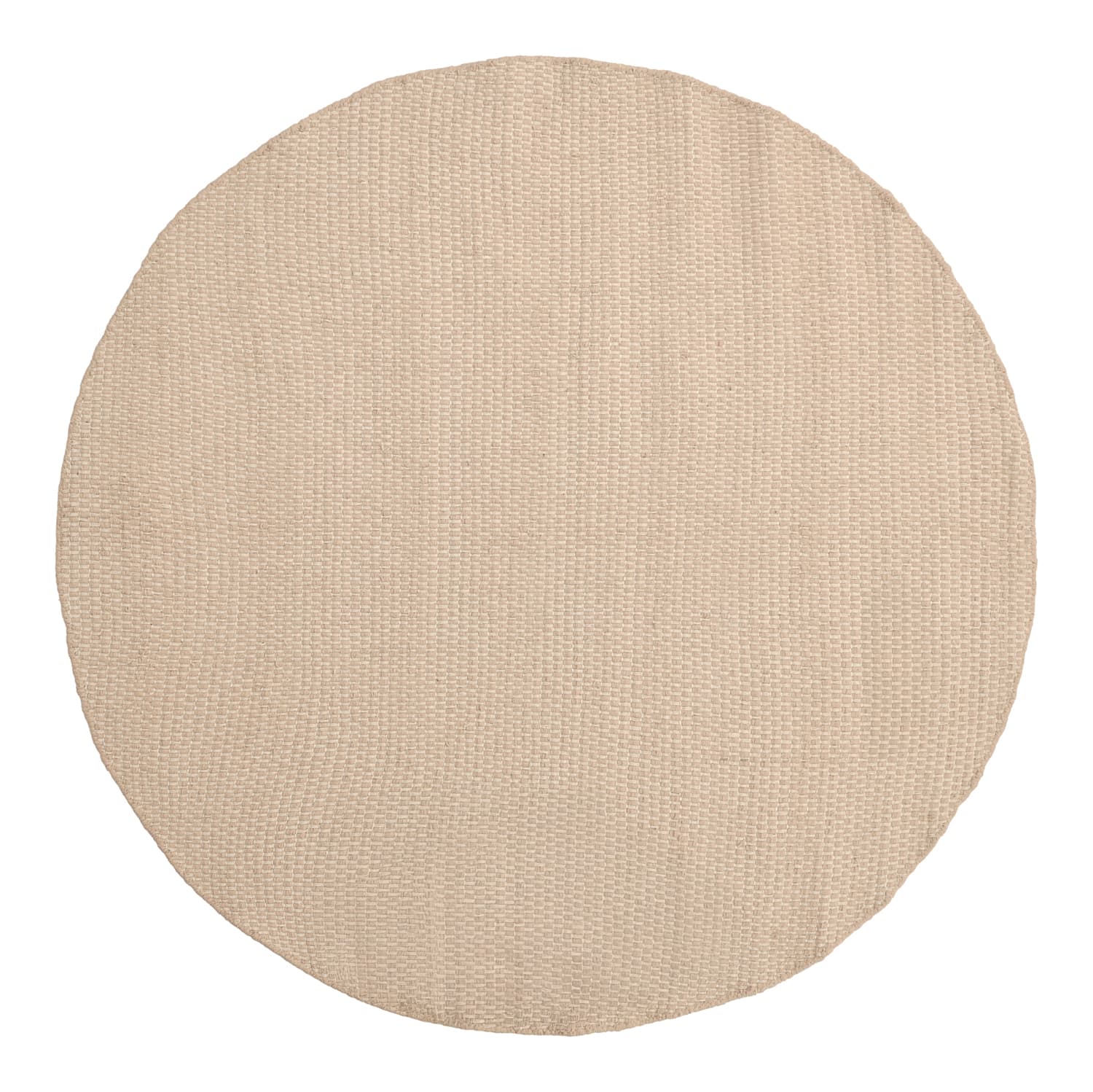 Rundt teppe - Coastal (beige) (Størrelse: Ø 200 cm)