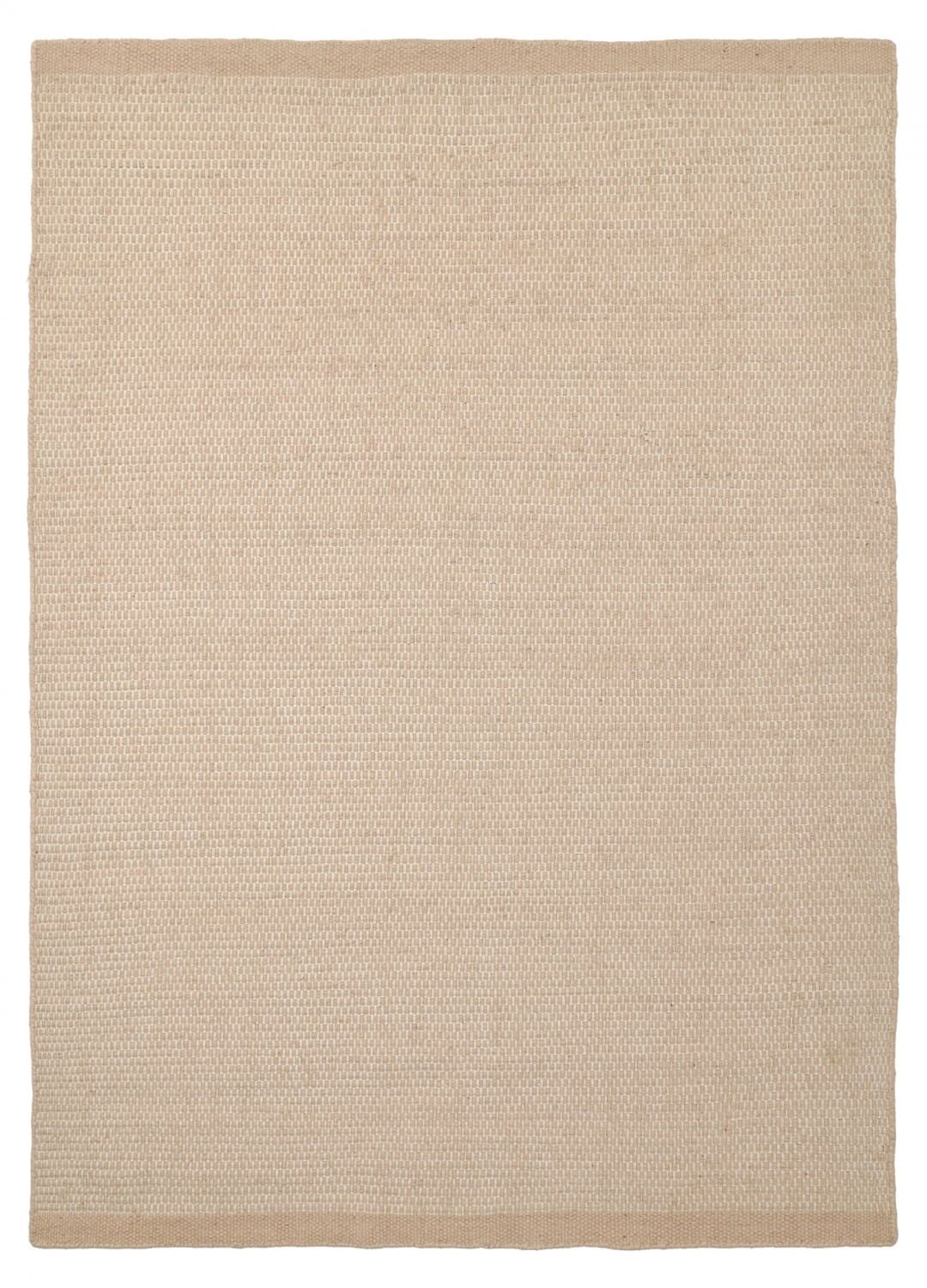 Ullteppe - Coastal (beige) (Størrelse: 160 x 230 cm)