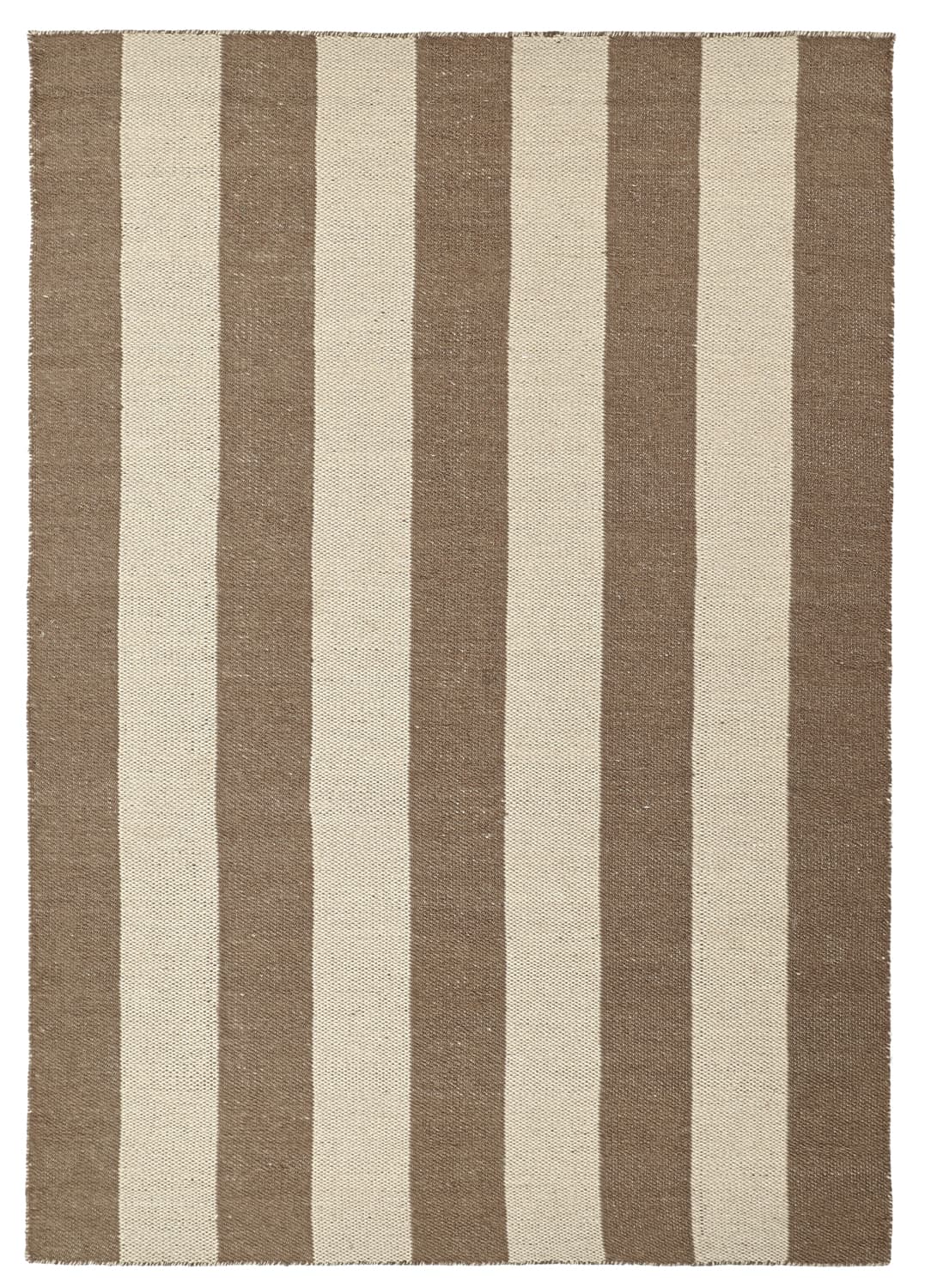 Ullteppe - Garine (brun/beige) (Størrelse: 240 x 340 cm)