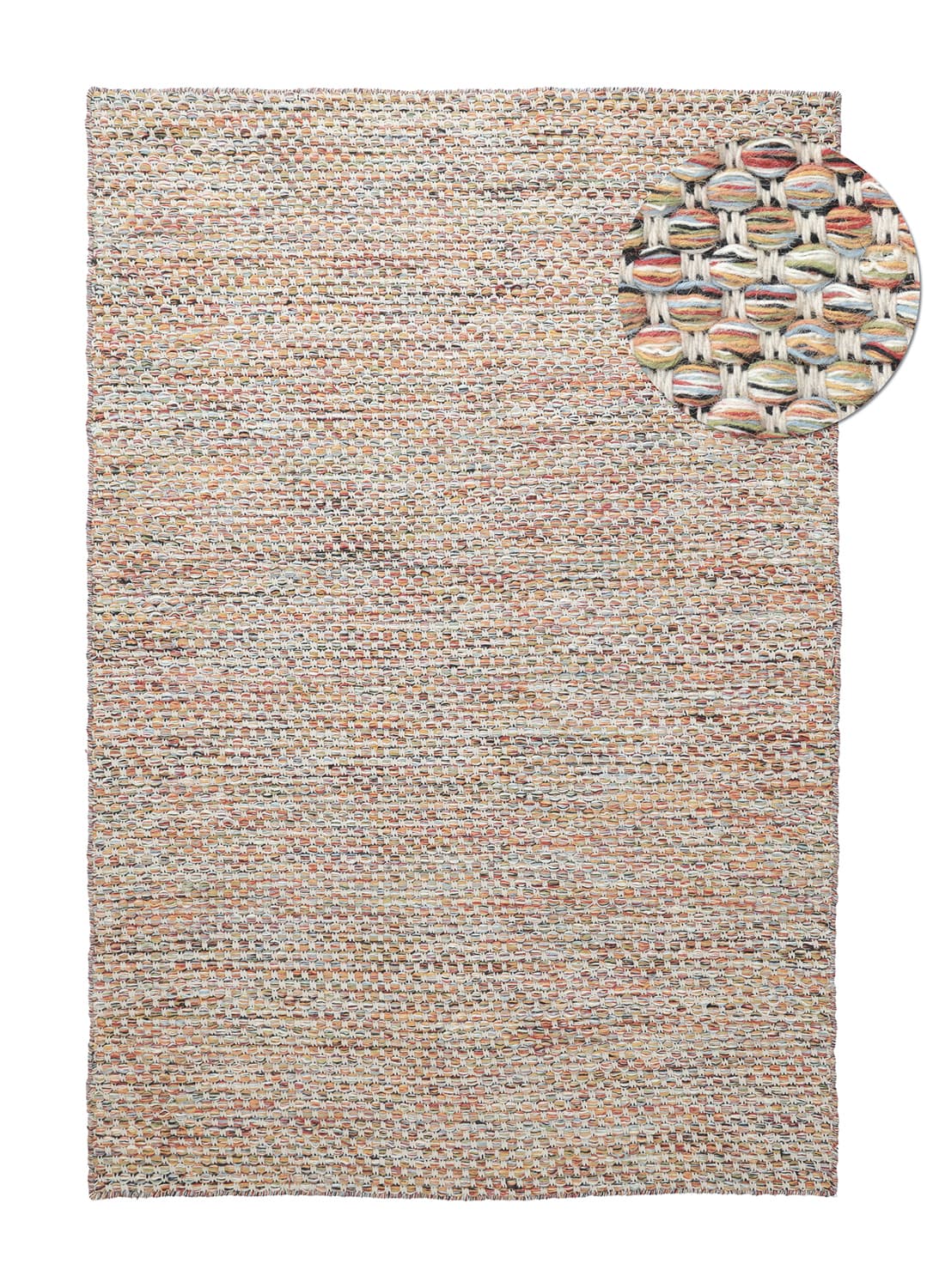 Ullteppe - Ovelia (multi) (Størrelse: 160 x 230 cm)