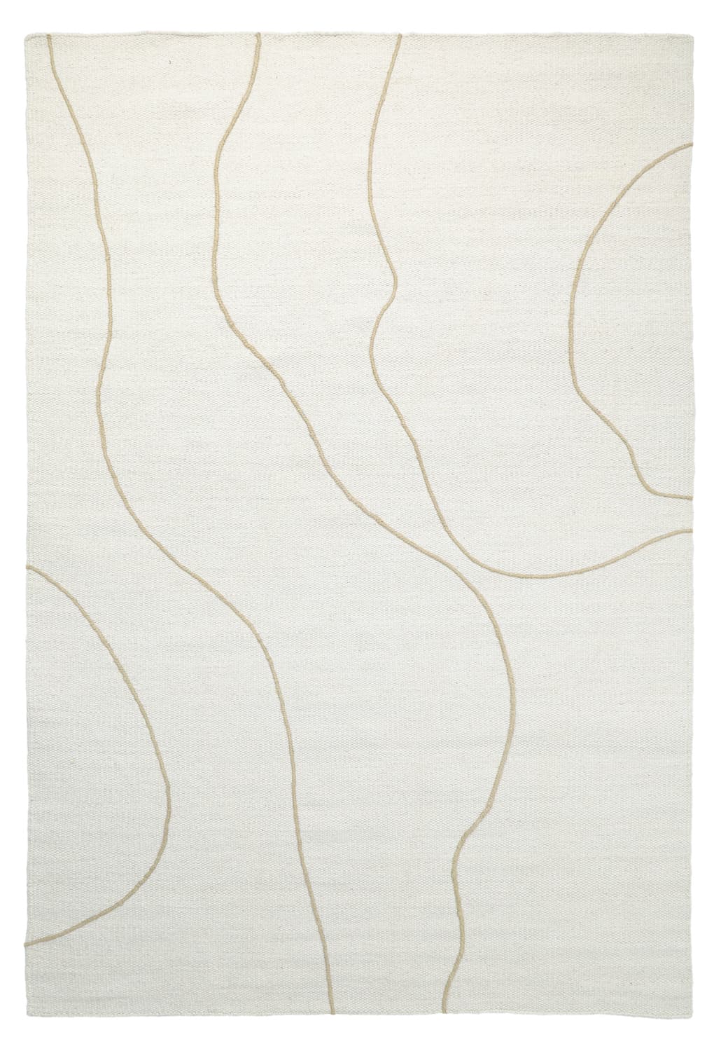 Ullteppe - Viseu (krem) (Størrelse: 240 x 340 cm)