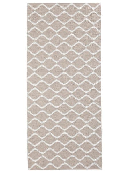 Plastmatter - Horredsmattan Wave (rosa) (Størrelse: 70 x 200 cm)