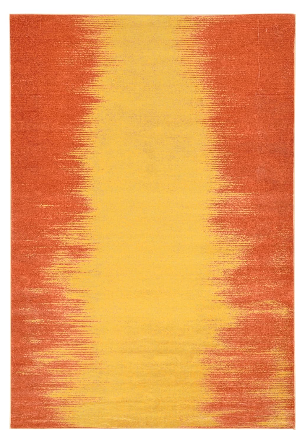Wilton-teppe - Cara (oransje/gul) (Størrelse: 240 x 340 cm)
