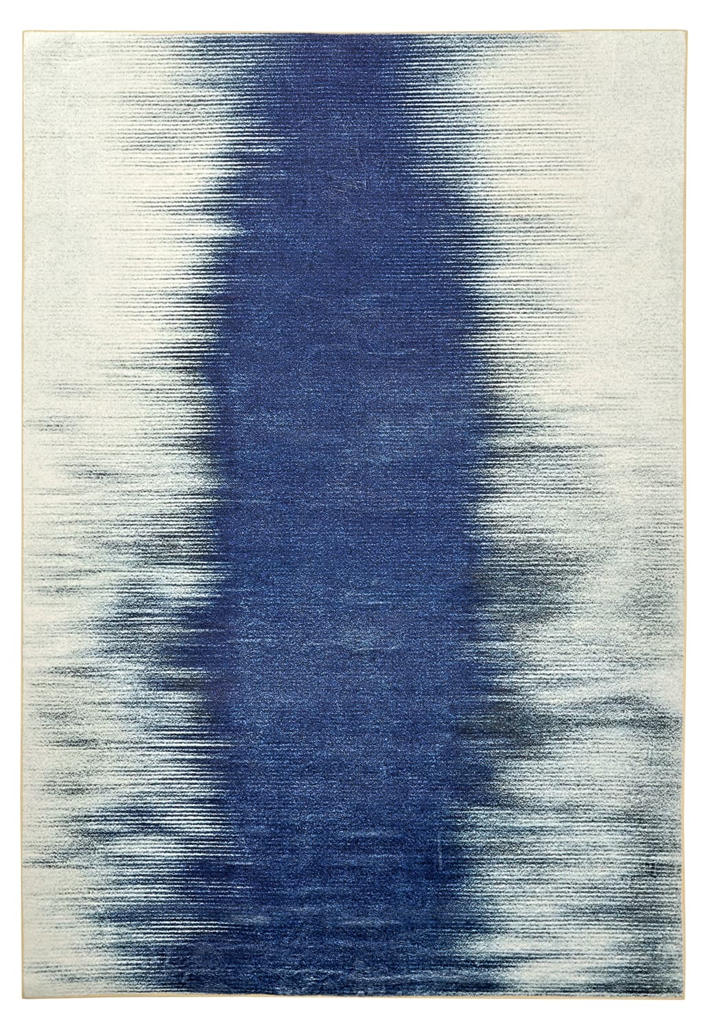 Wilton-teppe - Cara (hvit/mørkeblå) (Størrelse: 240 x 340 cm)