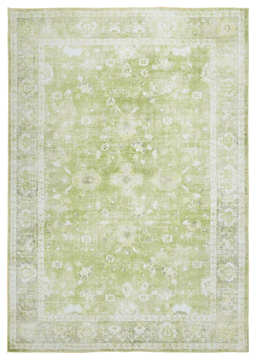 Wilton-teppe - Gombalia (lysegrønn) (Størrelse: 340 x 440 cm)