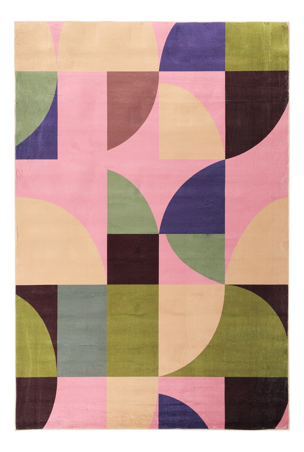Wilton-teppe - Kalami (rosa/multi) (Størrelse: 240 x 340 cm)