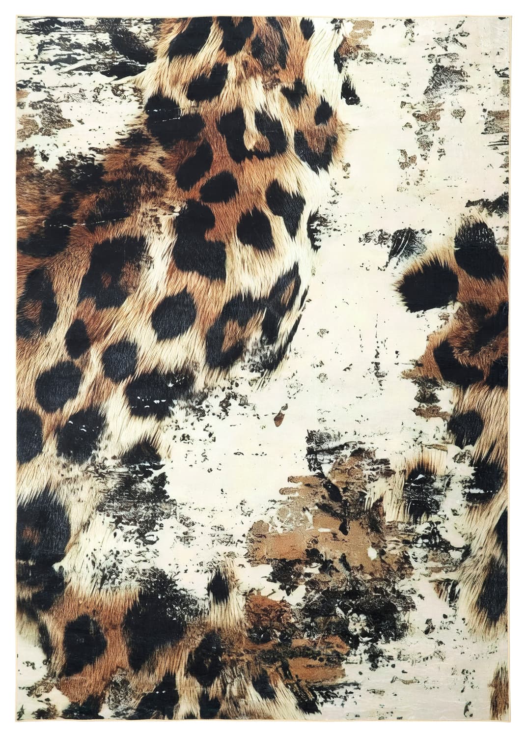 Wilton-teppe - Kampala (brun) (Størrelse: 200 x 280 cm)