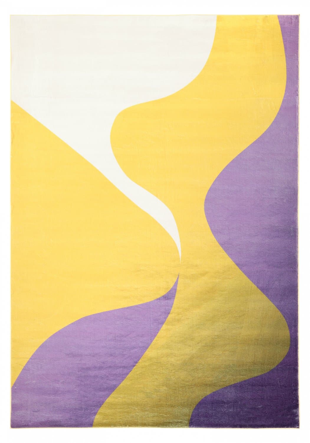 Wilton-teppe - Leiden (gul/lilla) (Størrelse: 240 x 340 cm)