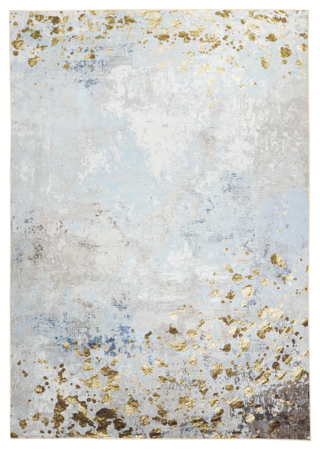 Wilton-teppe - Maude (grå/gull) (Størrelse: 240 x 340 cm)