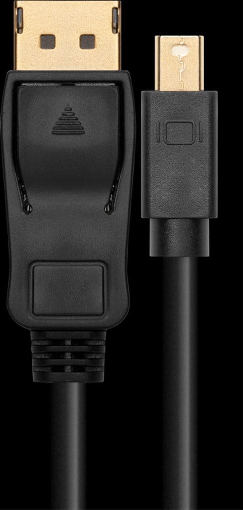 DisplayPort til Mini DisplayPort-kabel 1 m – 4K HD – Svart