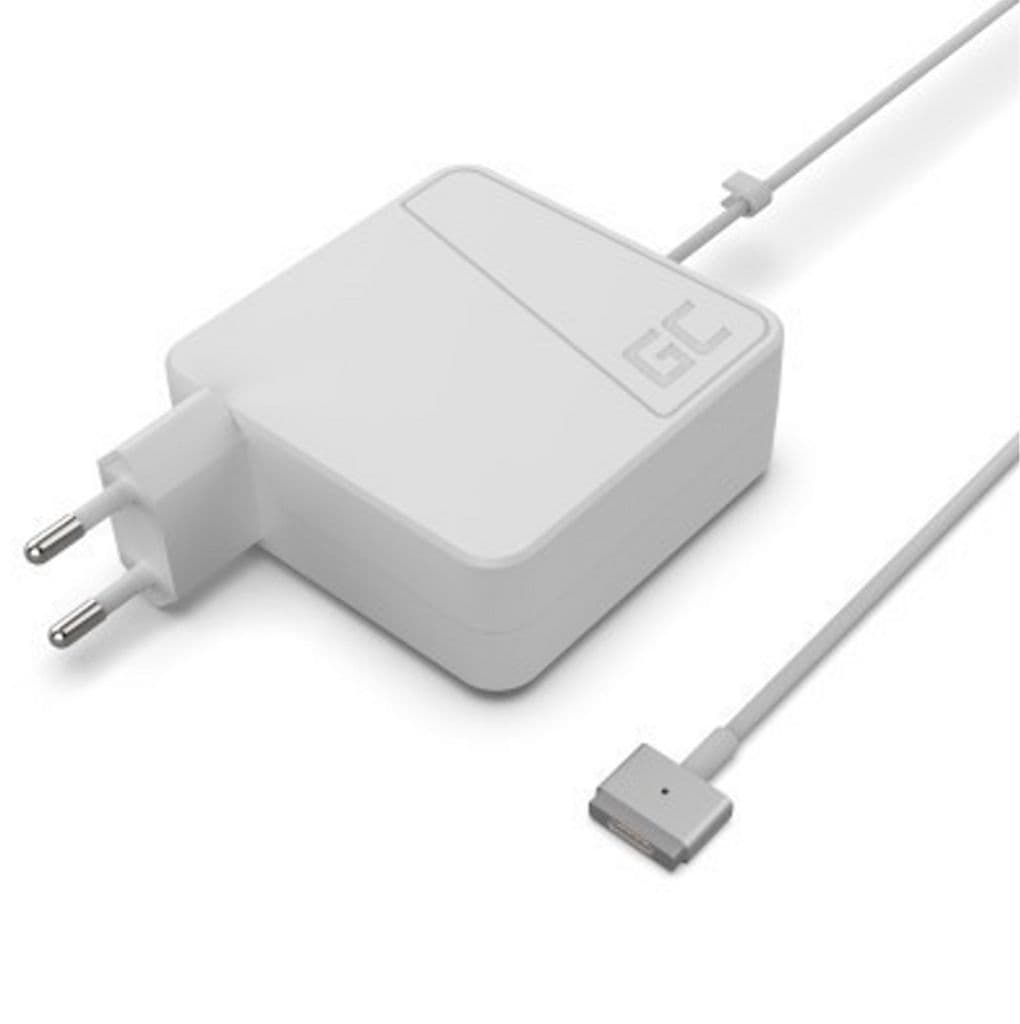 MagSafe 2 Apple Macbook Lader, 60W, 3.65A Hvit