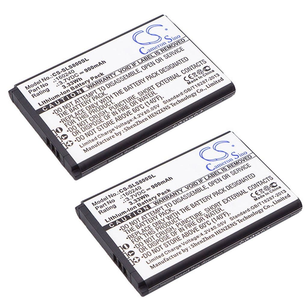 Batteri til Steelseries 61298RX/Siberia 800/840 mfl - 2-pakning