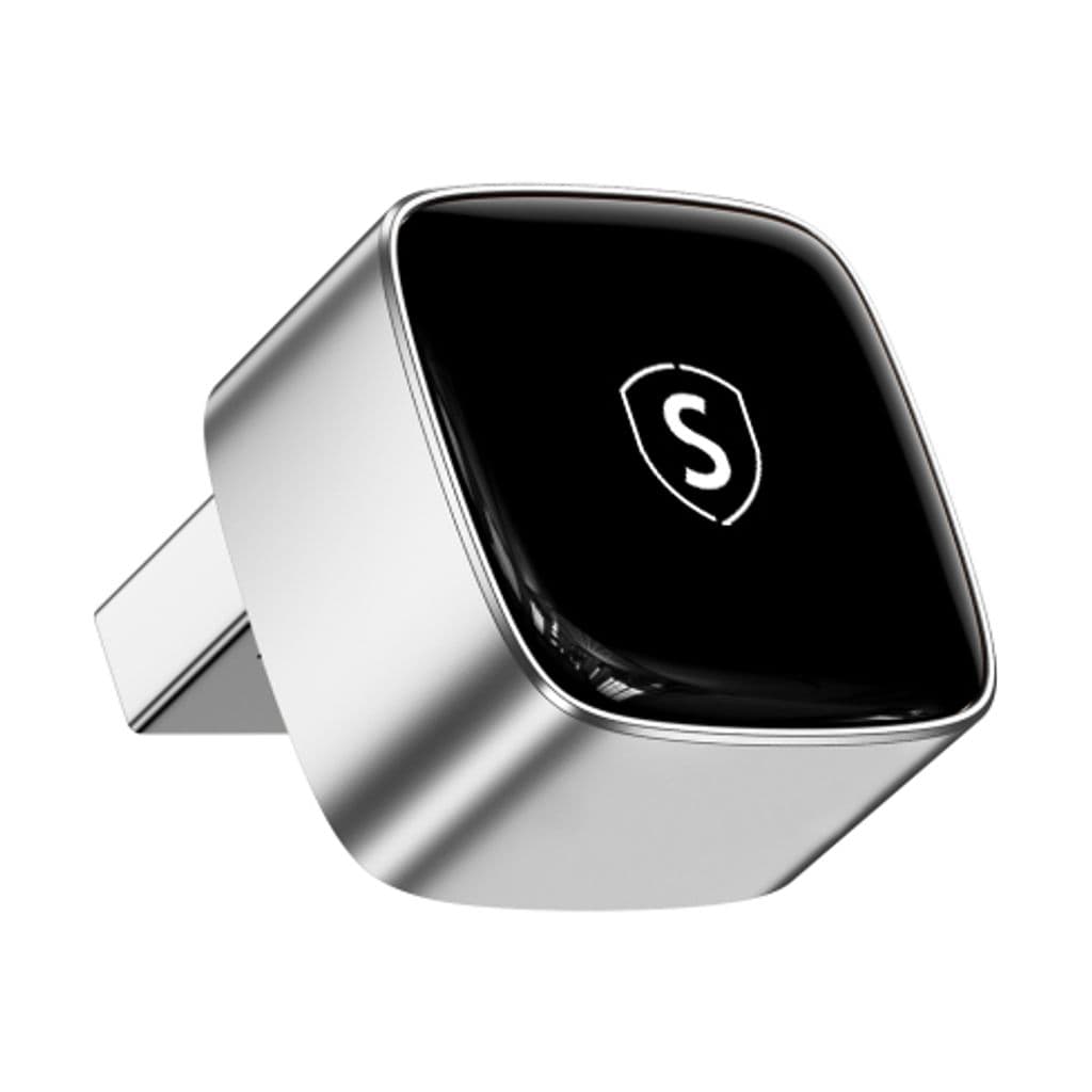 SiGN Mini 2-i-1 trådløs CarPlay / Android Auto-adapter - svart