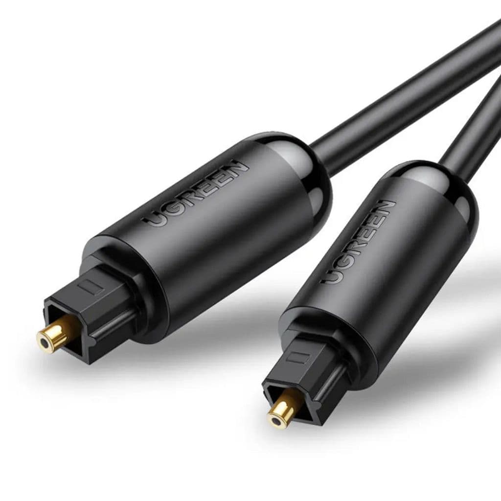 UGREEN Toslink optisk lydkabel, 2m - Sort