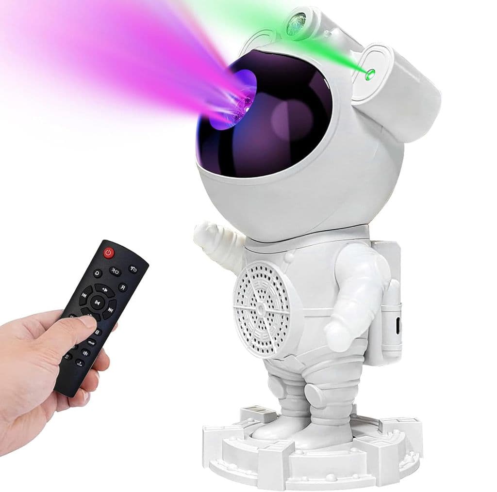 SiGN Star-projektorlampe med Bluetooth-høyttaler - Astronaut