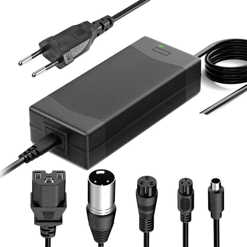 Universallader for elsykler, 5-i-1-kontakter, 58,8 W