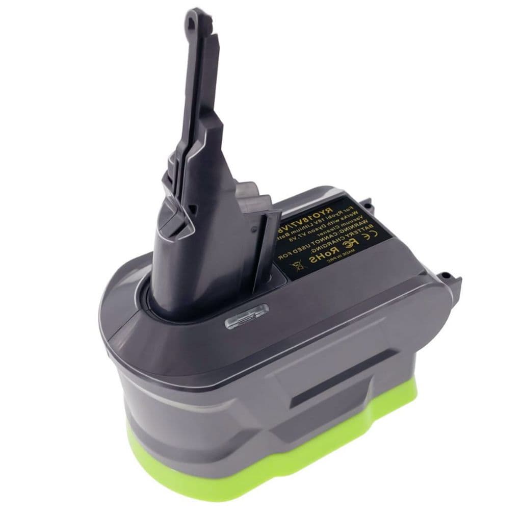 Batteriadapter Ryobi 18V for Dyson V7/V8 støvsuger