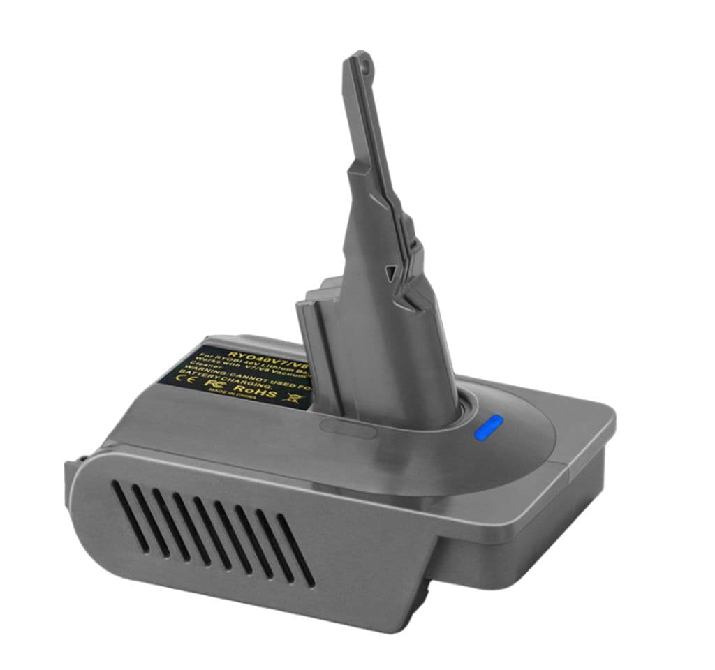 Batteriadapter Ryobi 40V for Dyson V7/V8 støvsuger