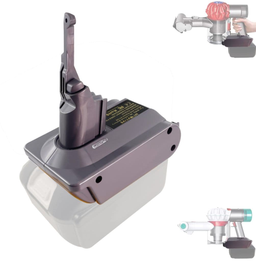 Batteriadapter Makita 18V for Dyson V7/V8 støvsuger