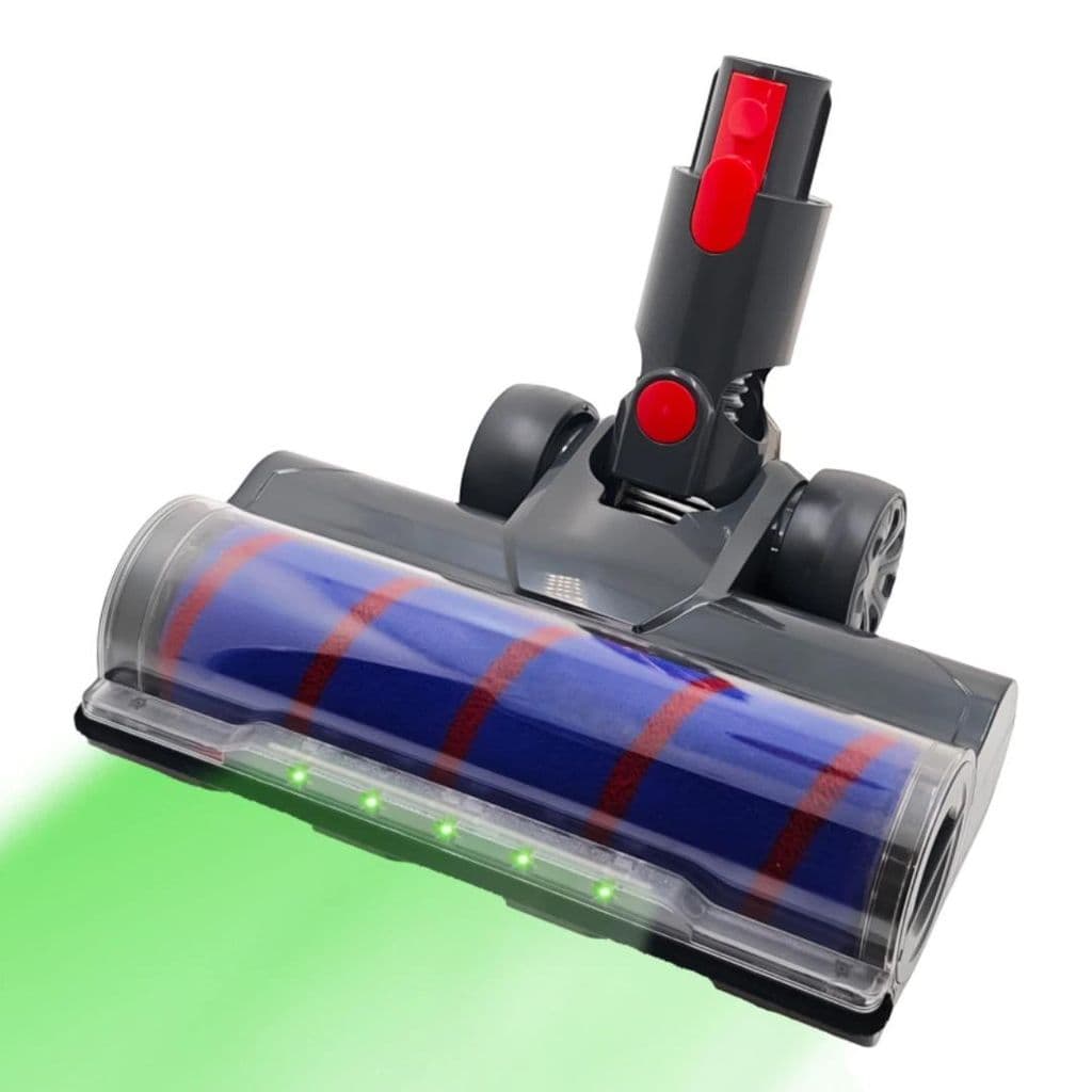 Motorisert gulvmunnstykke med myk børsterull for Dyson V7/V8/V10/V11/V15