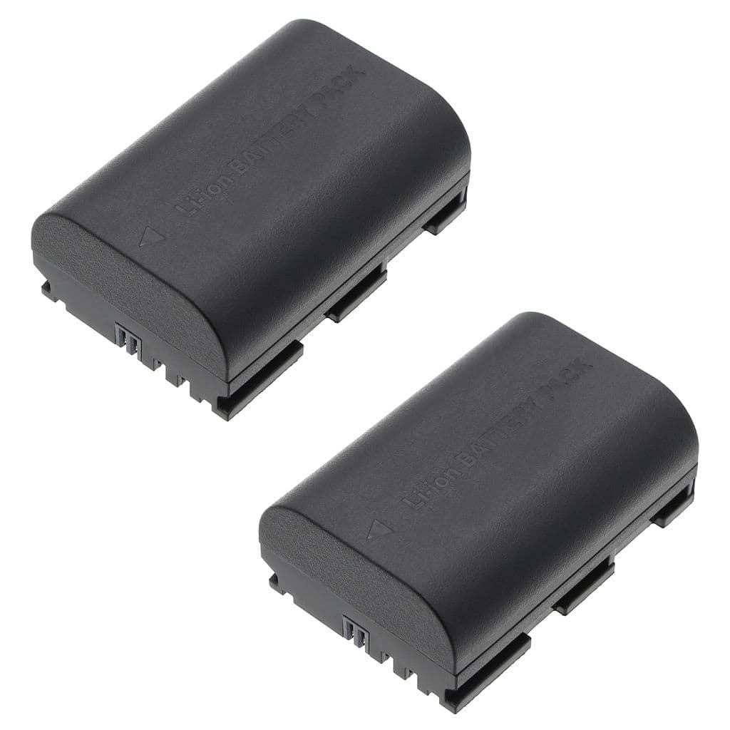 Batteri til Canon LP-E6 etc. - 2-pakning
