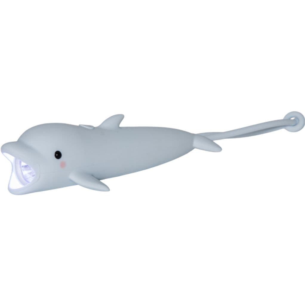 Star Trading lommelykt LED Dolphin – blå