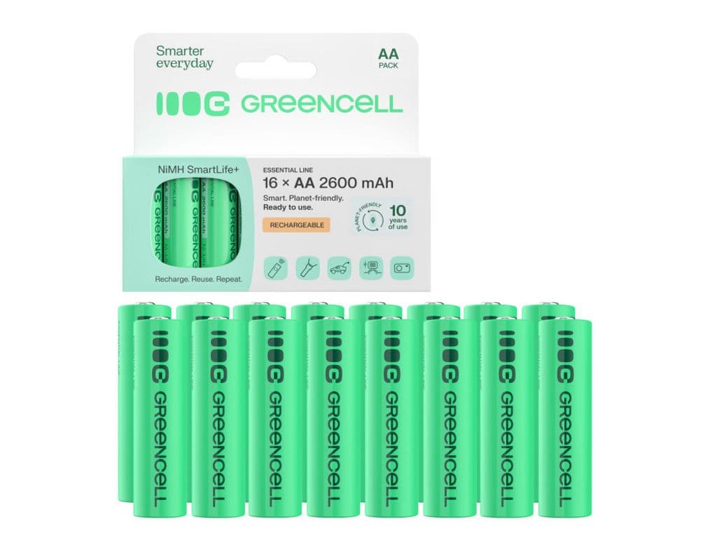 Green Cell 16x AA HR6 2600mAh batteri
