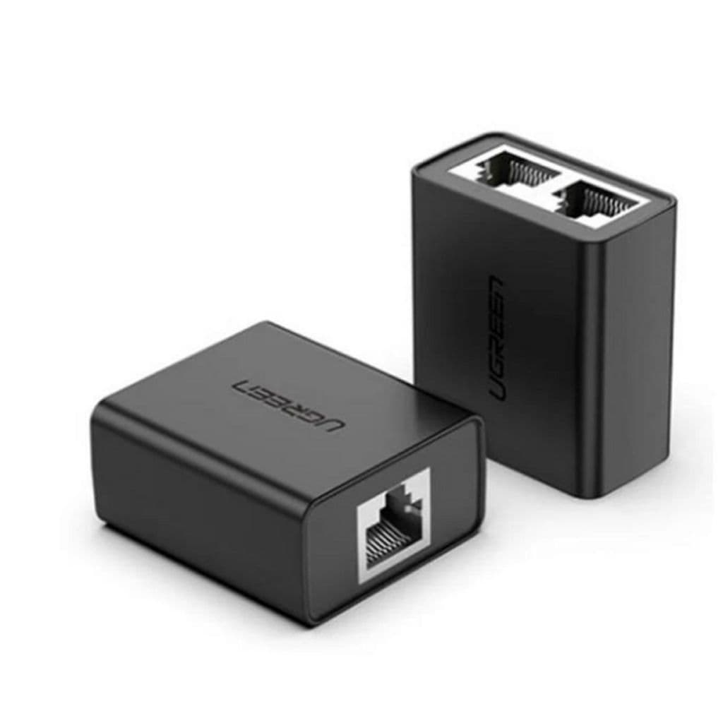 UGREEN Ethernet-adapter RJ45 til 2x RJ45 - svart