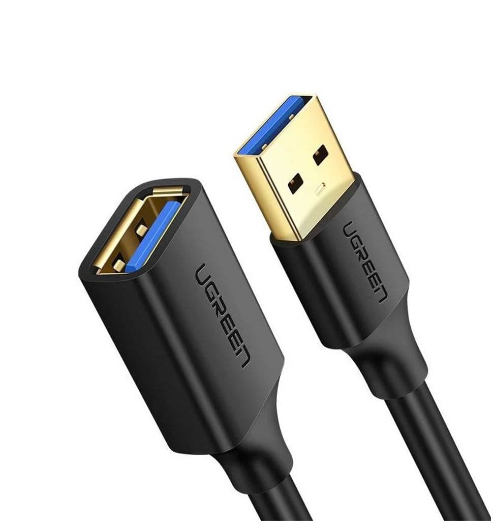 Ugreen USB-A 3.0 forlengelseskabel US129, 5m – svart