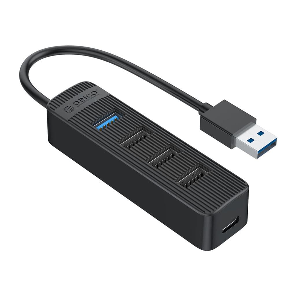 Orico TWU32-4A USB-A 3.1-hub til 4x USB-A - svart