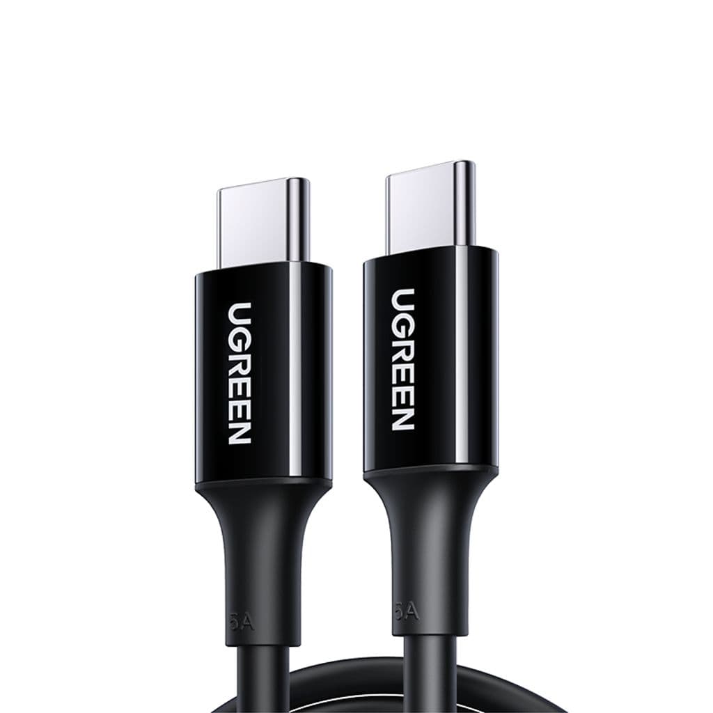 Ugreen US300 USB-C-kabel 100W 5A 480Mb/s, 2m - svart