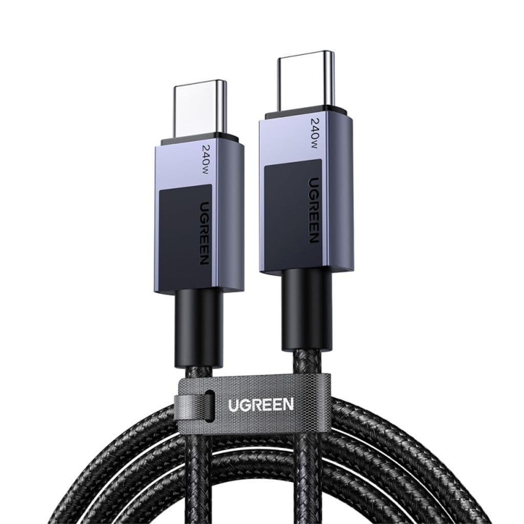 UGREEN L513 USB-C til USB-C-kabel 240 W – 1 m, svart
