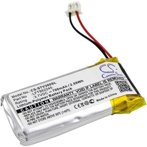 Batteri til Stageclix Jack V3 transmitter etc
