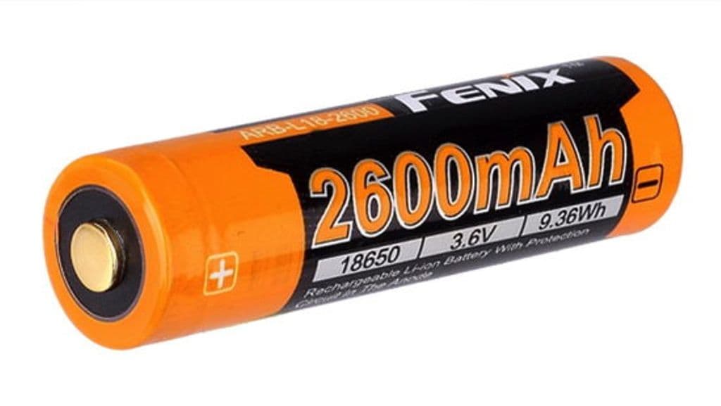 18650 Li-ion 2600mah Ladingsbart