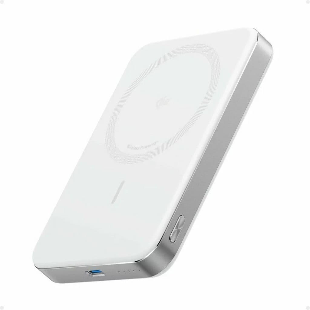 Anker MagGo Slim 10000 mAh magnetisk powerbank - 30W, hvit