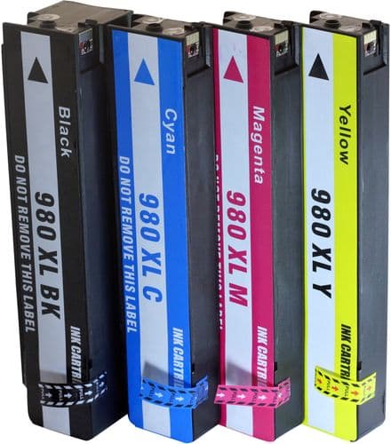 980 Blekkpatron MultiPack Bk/C/M/Y for HP