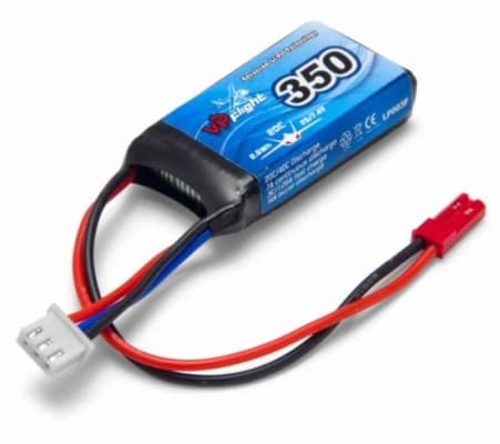 Vapex Li-Po Battery 2S 7,4V 20C 350mAh JST-RCY (BEC)-kontakt