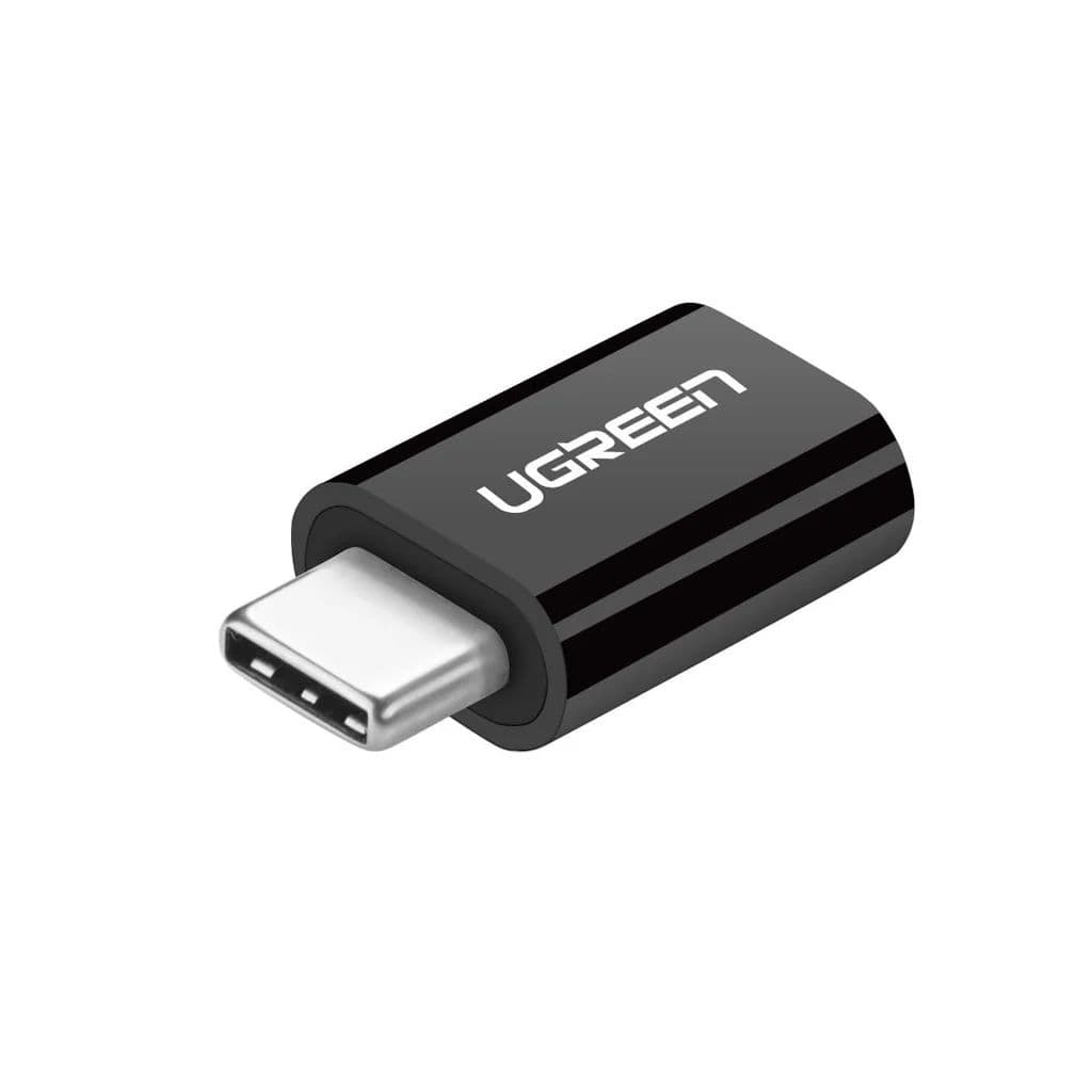 UGREEN USB-C til Micro USB Adapter - Svart