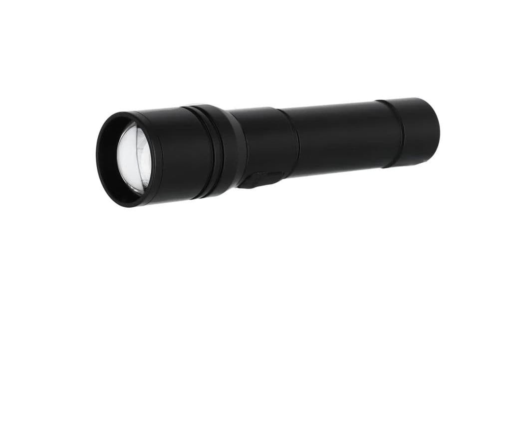 Asaklitt Oppladbar LED Lommelykt 400 lm IP44 Svart
