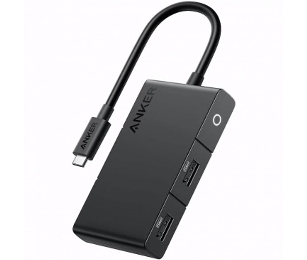 Anker 332 USB-C-hub 5-i-1 2x USB-A / 2x USB-C / 1x HDMI - svart