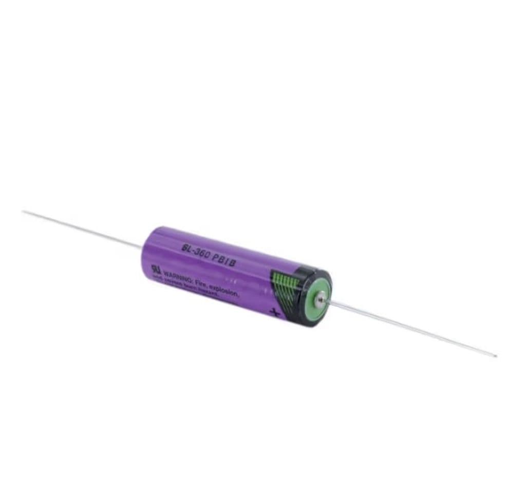 TADIRAN SL-360/P 3,6V 2400 MAH AA BATTERI LODDEPINN LITHIUM