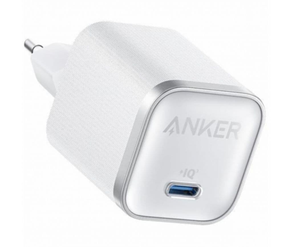 Anker Nano vegglader 45W, 3A, 1 x USB-C – hvit