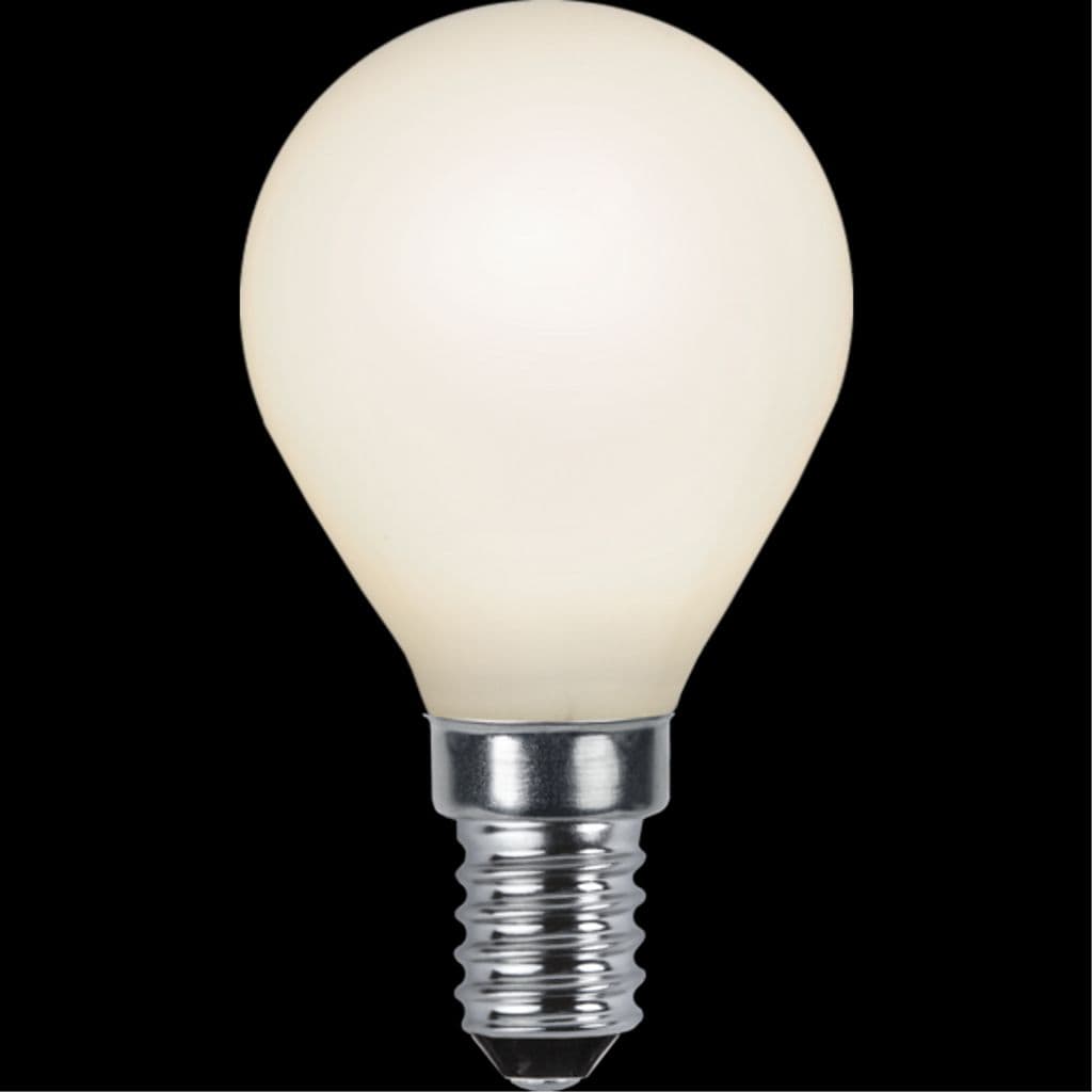 LED-lampe E14 P45 Ugjennomsiktig glødetråd RA90 150 lm