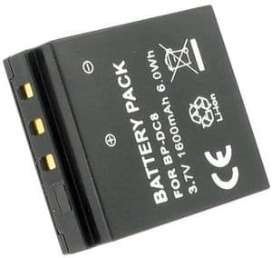 Batteri til Leica BP-DC8 erstatningsbatteri