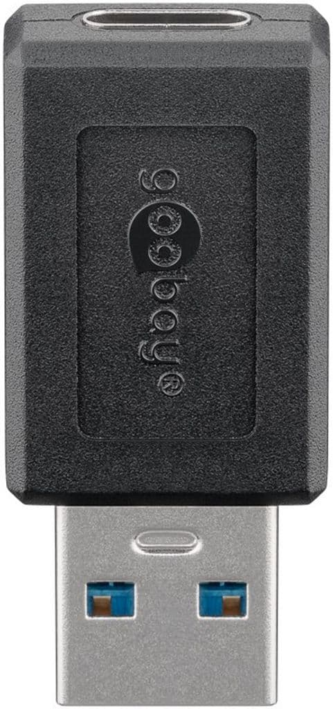 Goobay USB 3.0 SuperSpeed USB-C-adapter - Svart