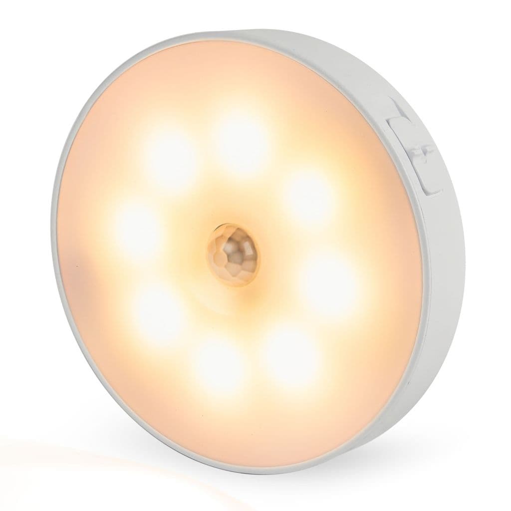 Brendz Elim Oppladbar Skaplampe 45lm med Bevegelsessensor Hvit