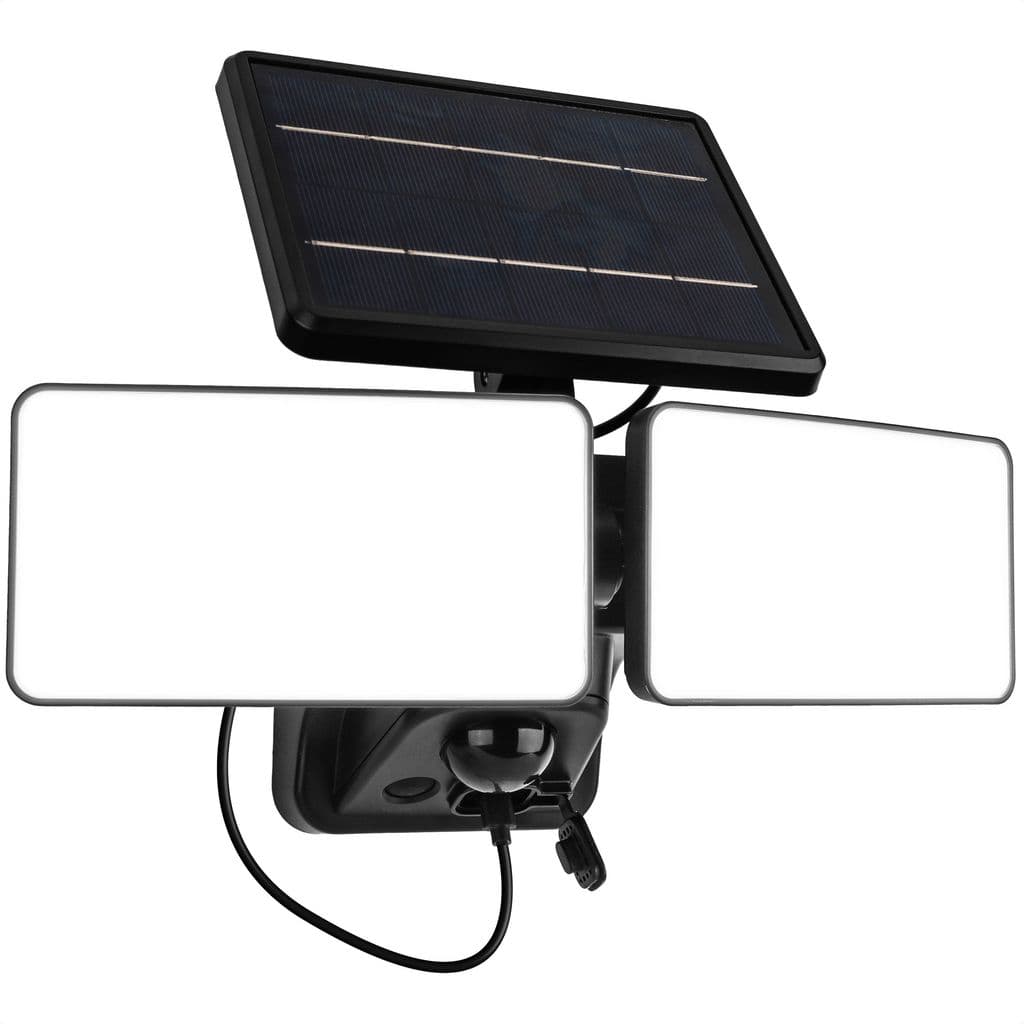 Brendz Skye Solar Solcelledrevet LED-Flomlys med Bevegelsessensor 600lm IP44
