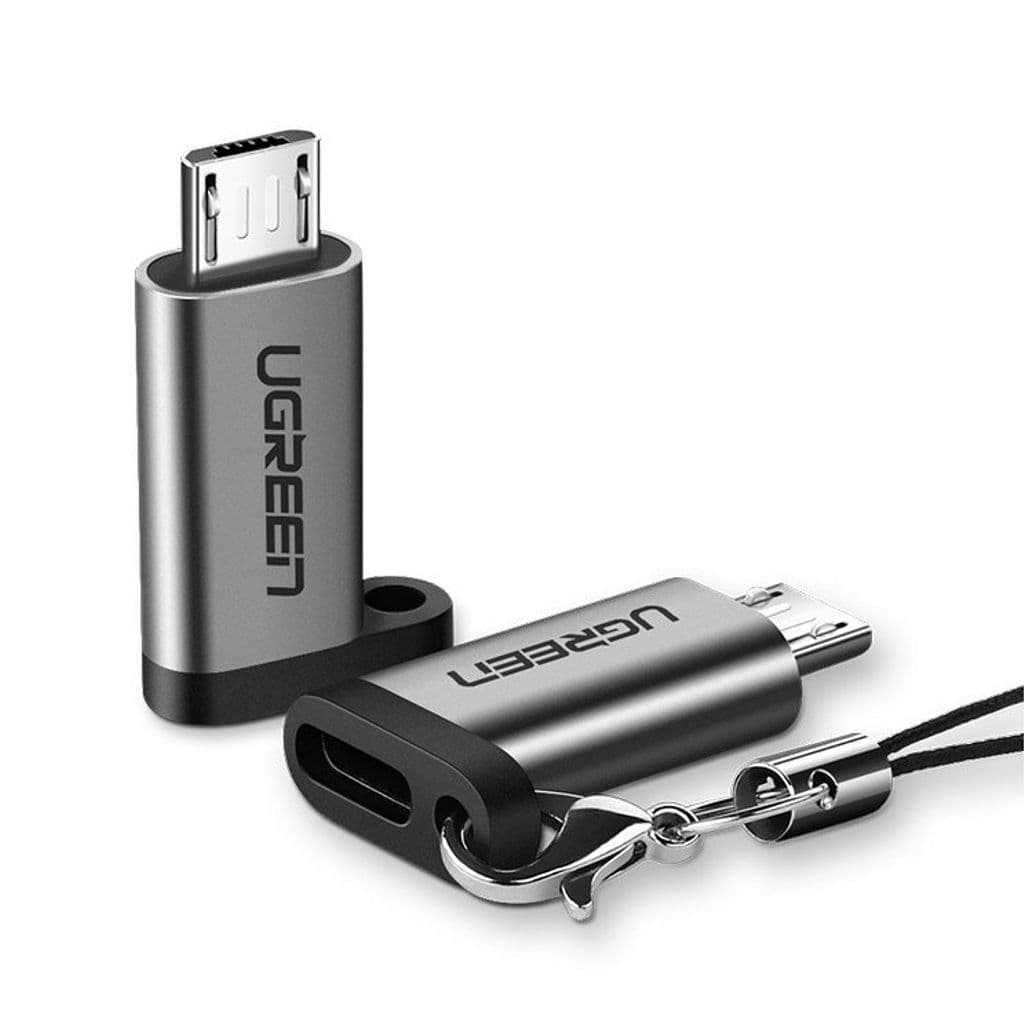 Ugreen USB-C til Micro-USB Adapter - Grå