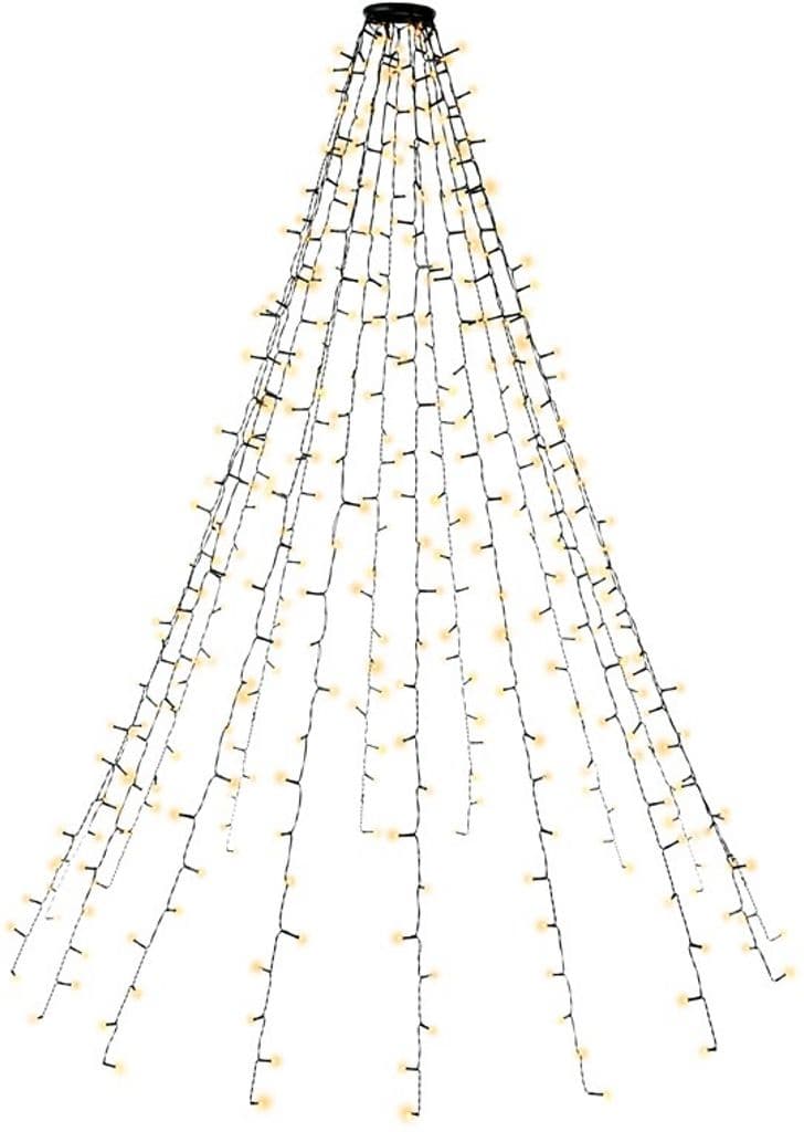 Juletrelys, Lyssnor, 400 LED med ring