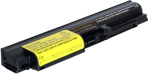 Batteri til IBM/Lenovo R61 / T61 / R400 / T400 osv. 2400 mAh